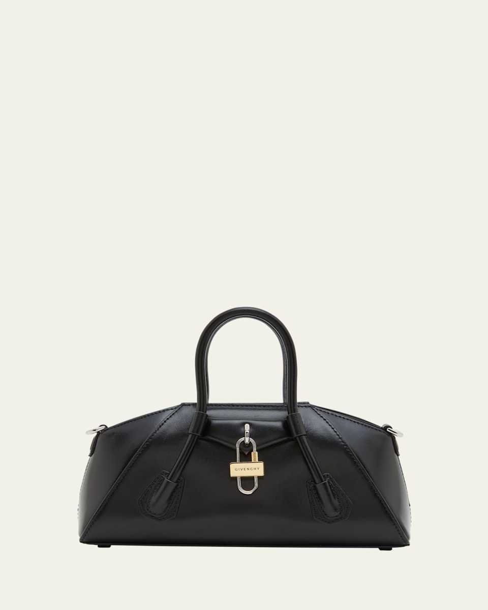 Antigona Stretch Mini Top Handle in Box Leather